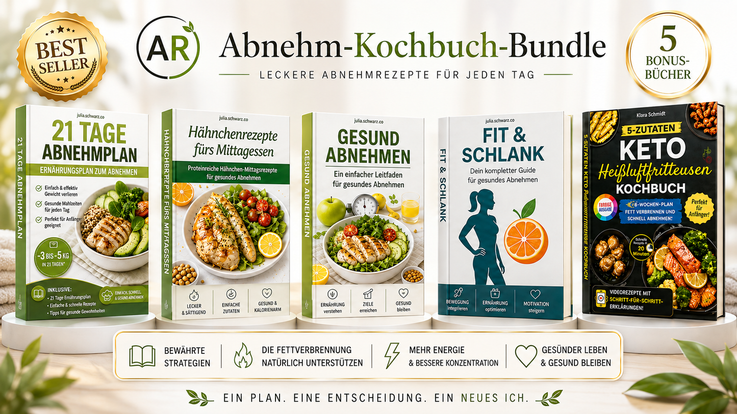 Rezeptsammlung zum Abnehmen 2026 – Das exklusive Angebot für Anfänger!